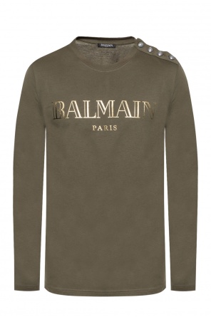 T-shirt with long sleeves, zdjęcie 1 T-shirt with long sleeves od Balmain